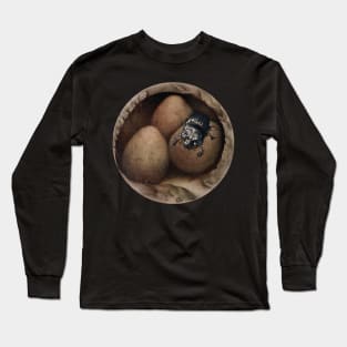 Spanish dung beetle (Copris hispanus) in nest burrow. Long Sleeve T-Shirt